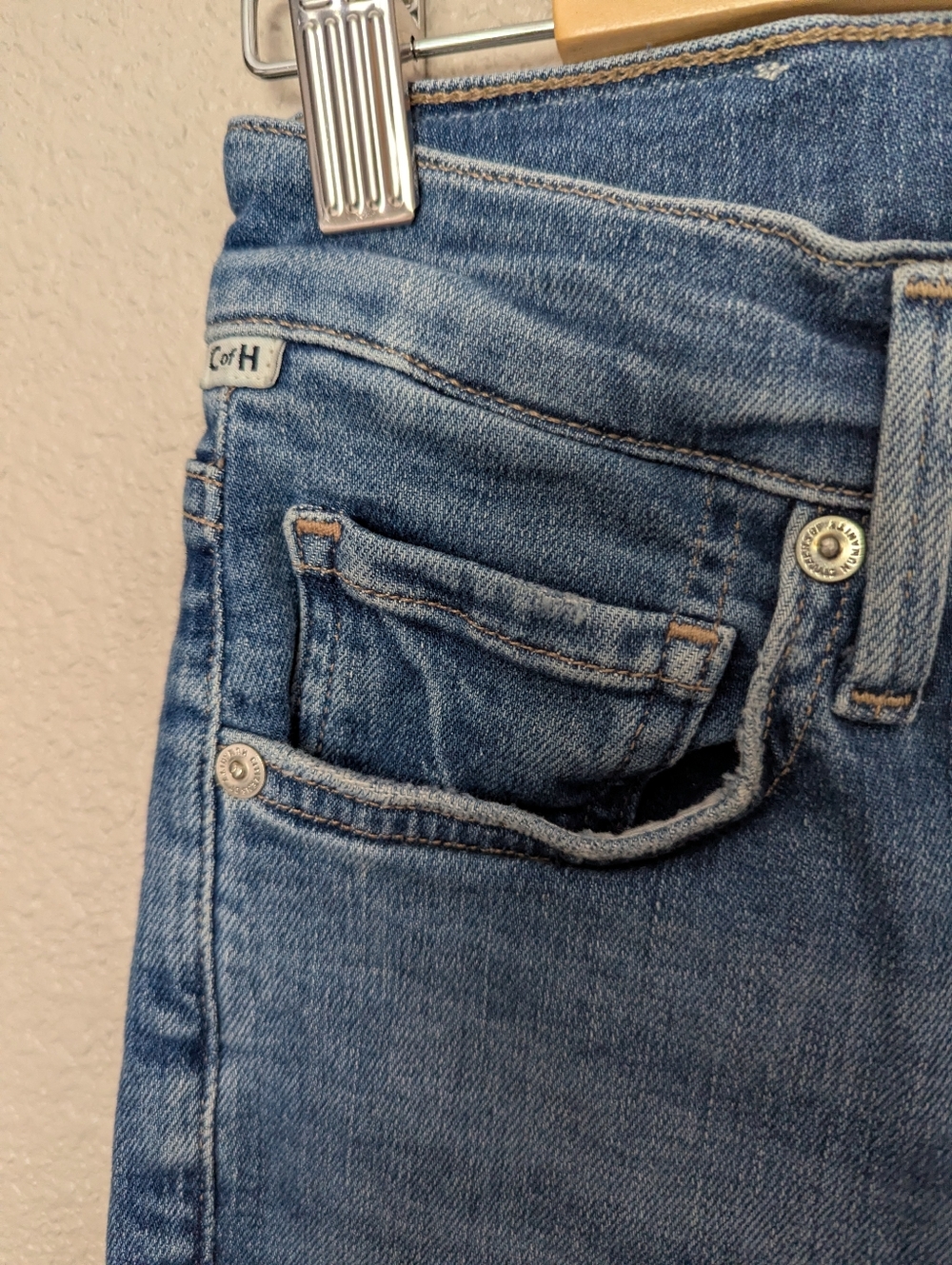 Citizens of Humanity Ella Premium Vintage Mid-Rise Cropped Jeans Size 25 - Picture 3 of 11